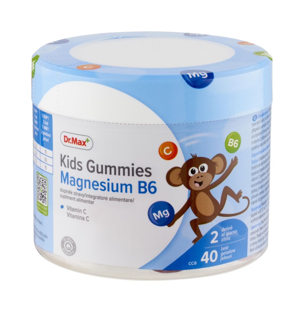 Dr. Max Kids Gummies Magnesium B6 180 g Dr. Max