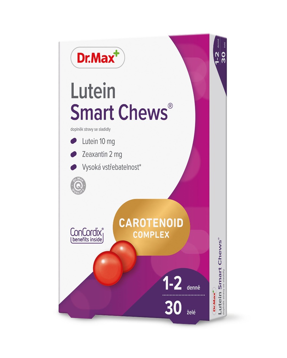 Dr. Max Lutein Smart Chews 30 želé tablet Dr. Max
