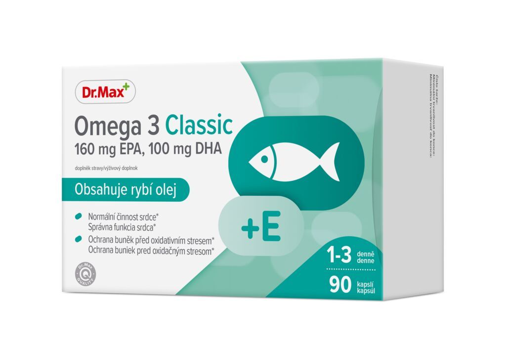 Dr. Max Omega 3 Classic 90 kapslí Dr. Max