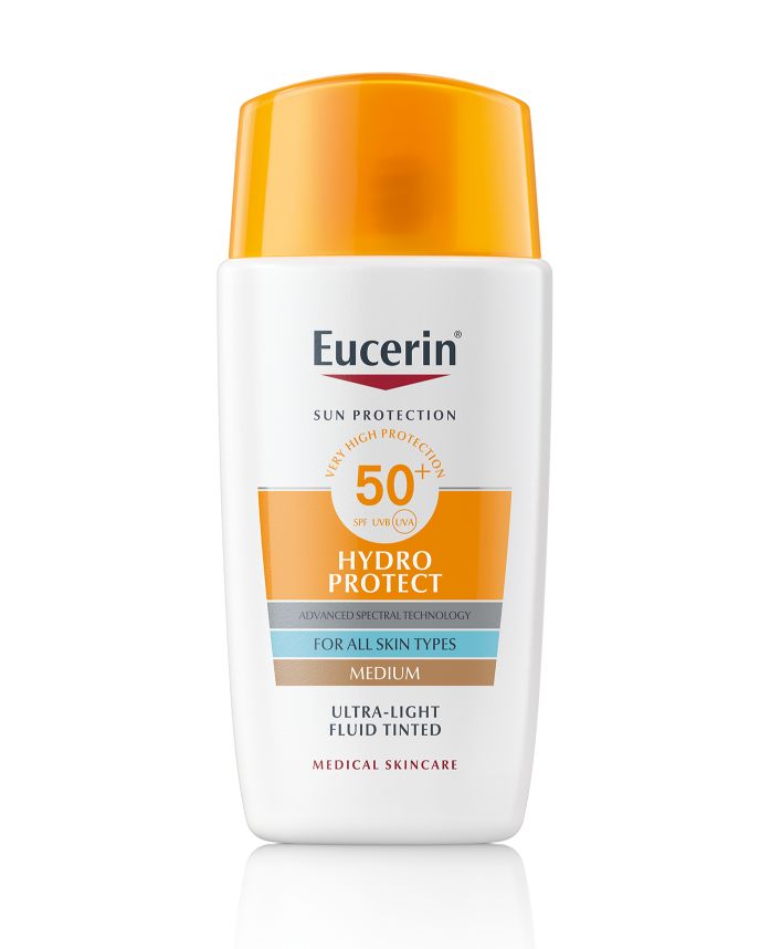 Eucerin SUN Hydro Protect Ultra lehký fluid na obličej středně tmavý SPF50+ 50 ml Eucerin
