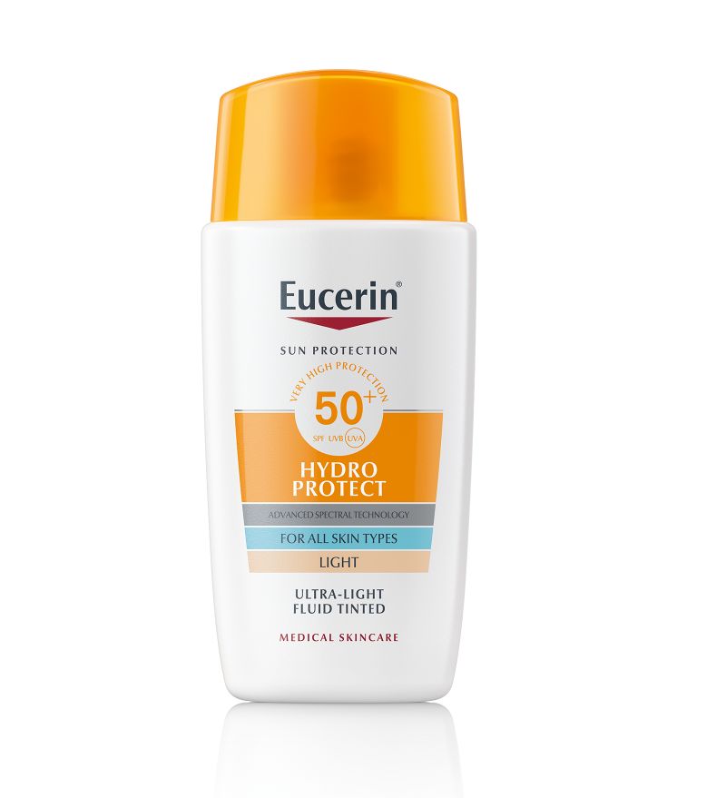 Eucerin SUN Hydro Protect Ultra lehký fluid na obličej světlý SPF50+ 50 ml Eucerin