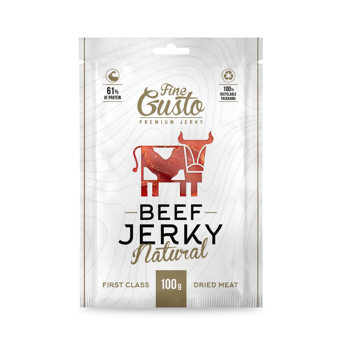 Fine Gusto Hovězí jerky 100 g Fine Gusto