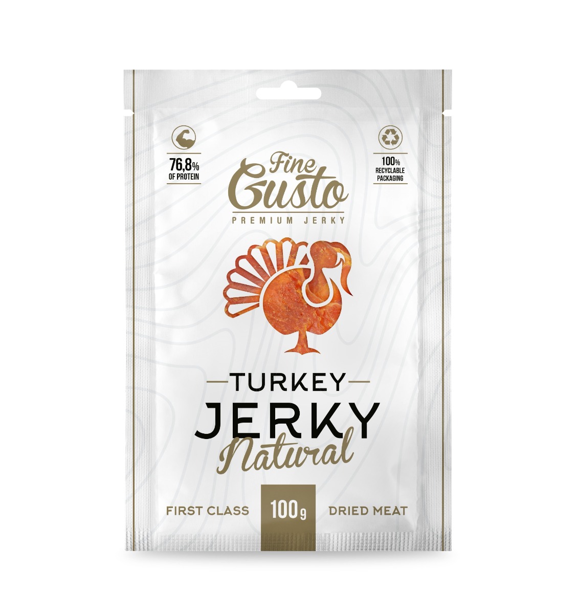 Fine Gusto Krůtí jerky 100 g Fine Gusto