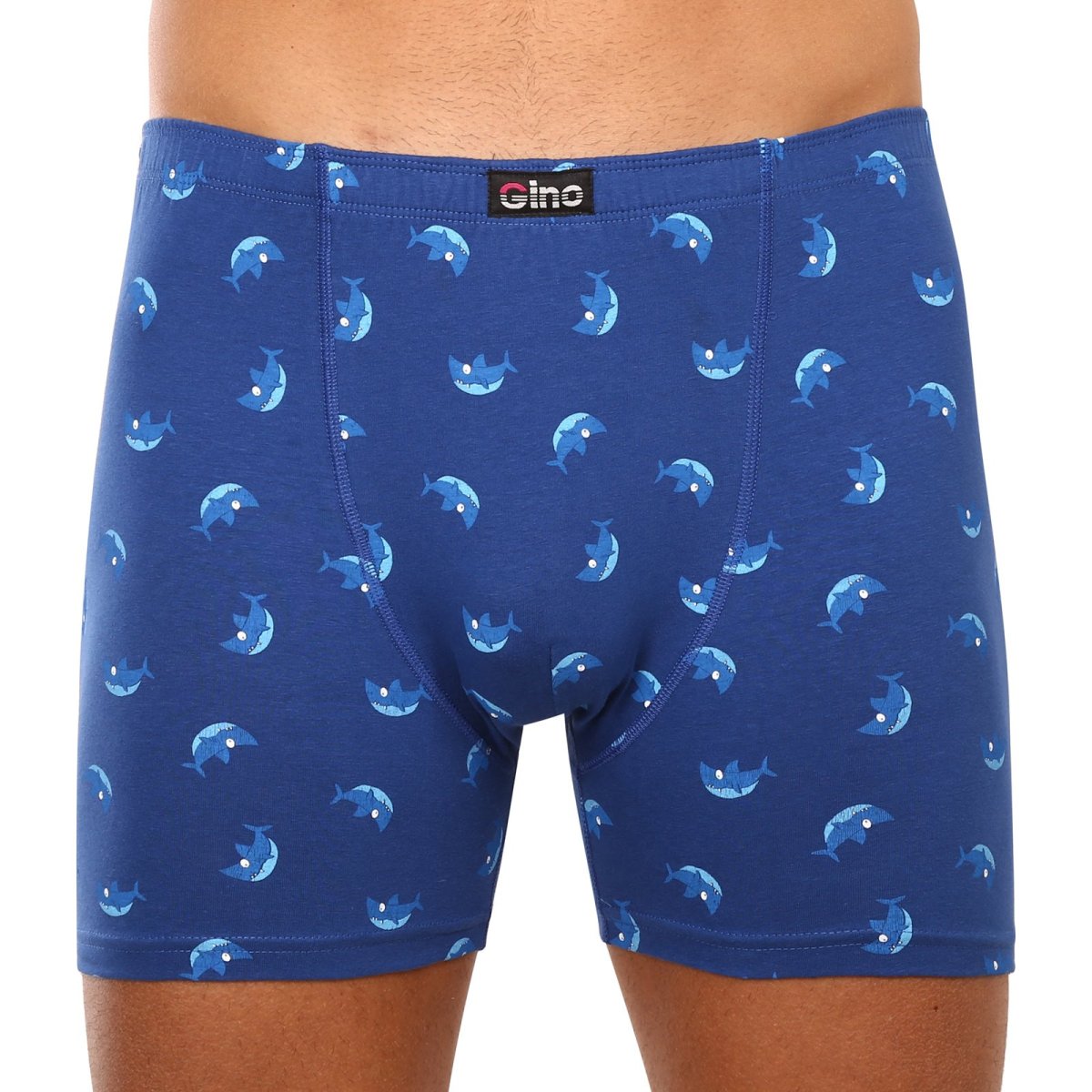 Gino Pánské boxerky modré (74150) S Gino