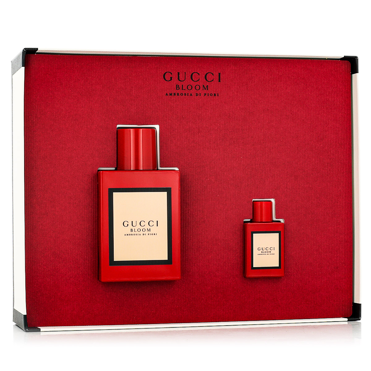 Gucci Bloom Ambrosia di Fiori EDP Intense 50 ml + EDP Intense MINI 5 ml W ml W Gucci