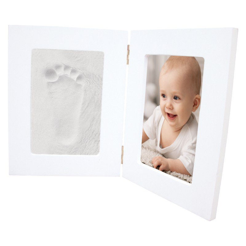 Happy Hands double frame White Happy Hands