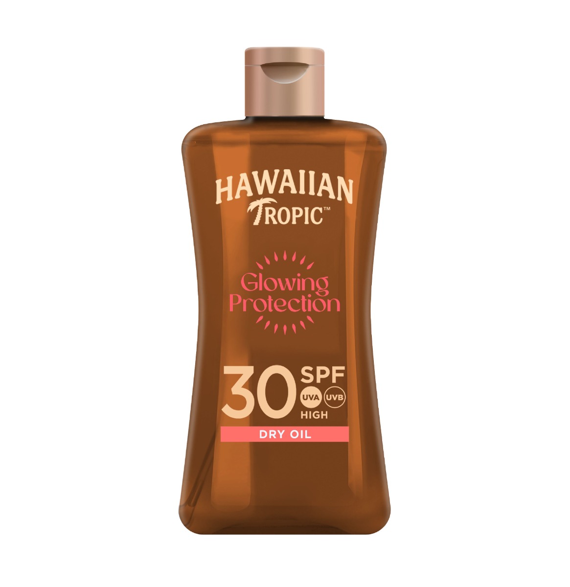 Hawaiian Tropic Glowing Protection SPF30 suchý olej na opalování 100 ml Hawaiian Tropic