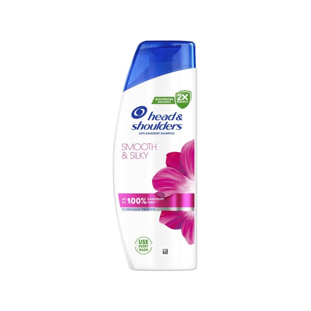 Head&Shoulders Smooth & Silky Šampon proti lupům 250 ml Head&Shoulders