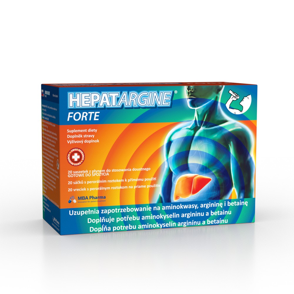 Hepatargine Forte 20x5 ml Hepatargine
