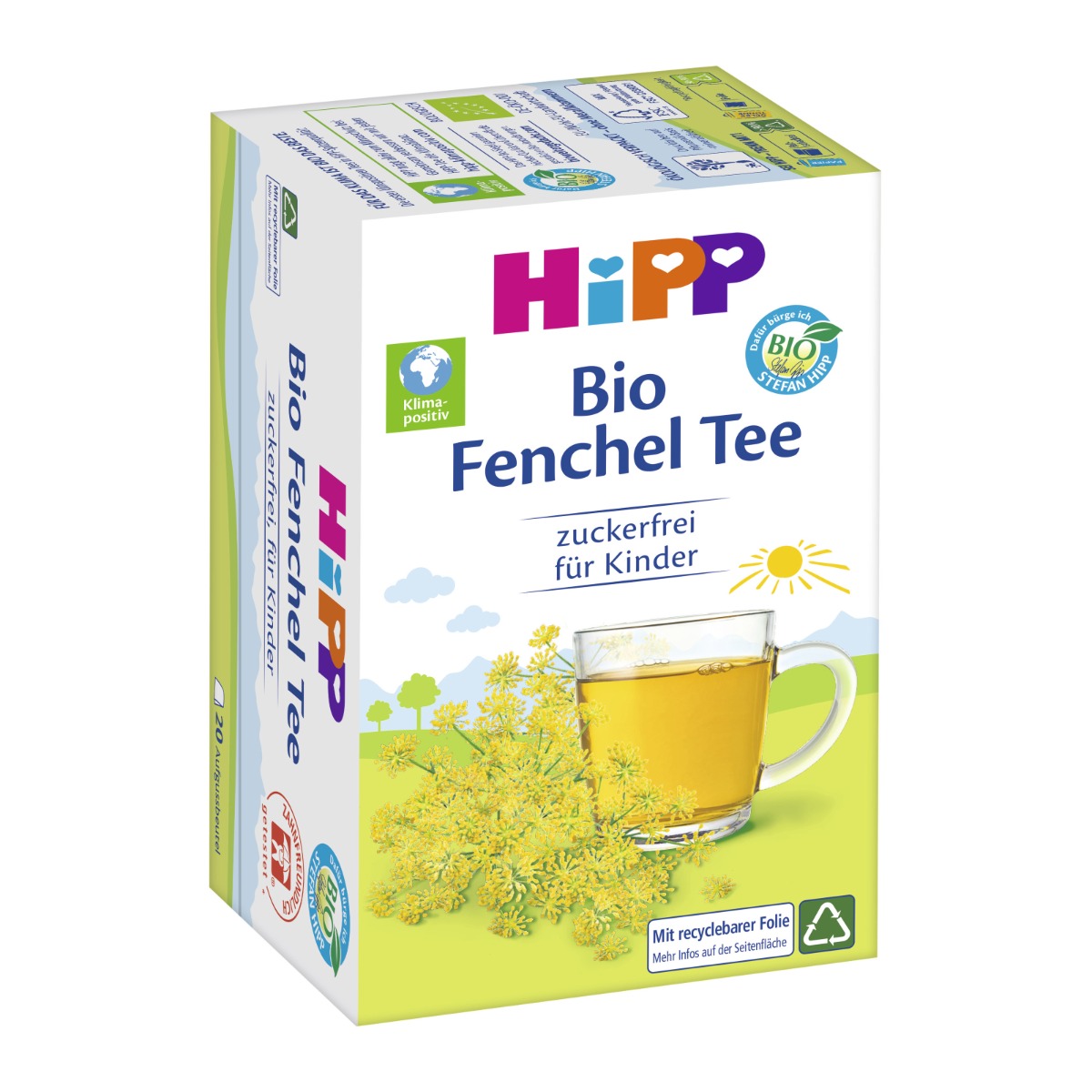 Hipp BIO Fenyklový čaj nálevové sáčky 20x1