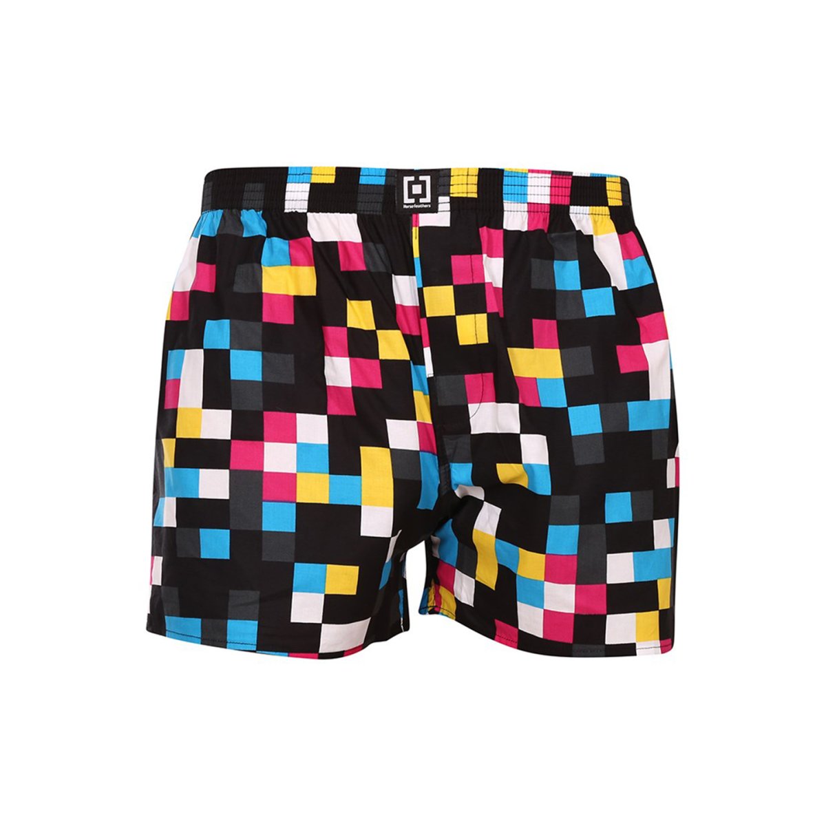Horsefeathers Pánské trenky Manny Cmyk check (AM167D) M Horsefeathers