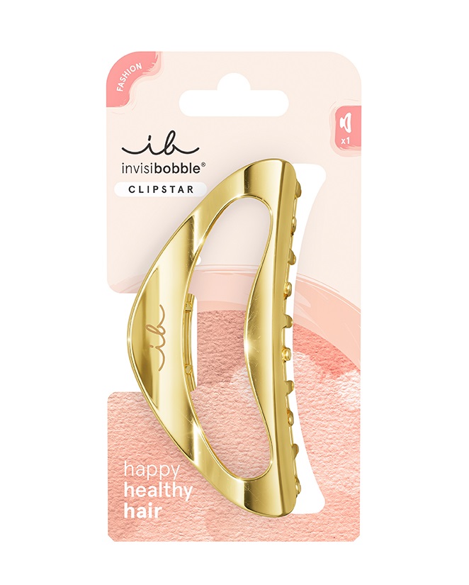 Invisibobble Clipstar Gold Deluxe skřipec do vlasů 1 ks Invisibobble