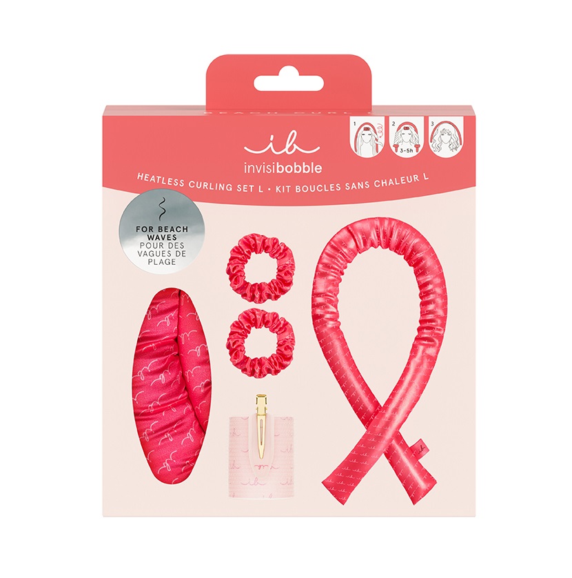 Invisibobble Heatless Curling sada na vlny 3 ks Invisibobble