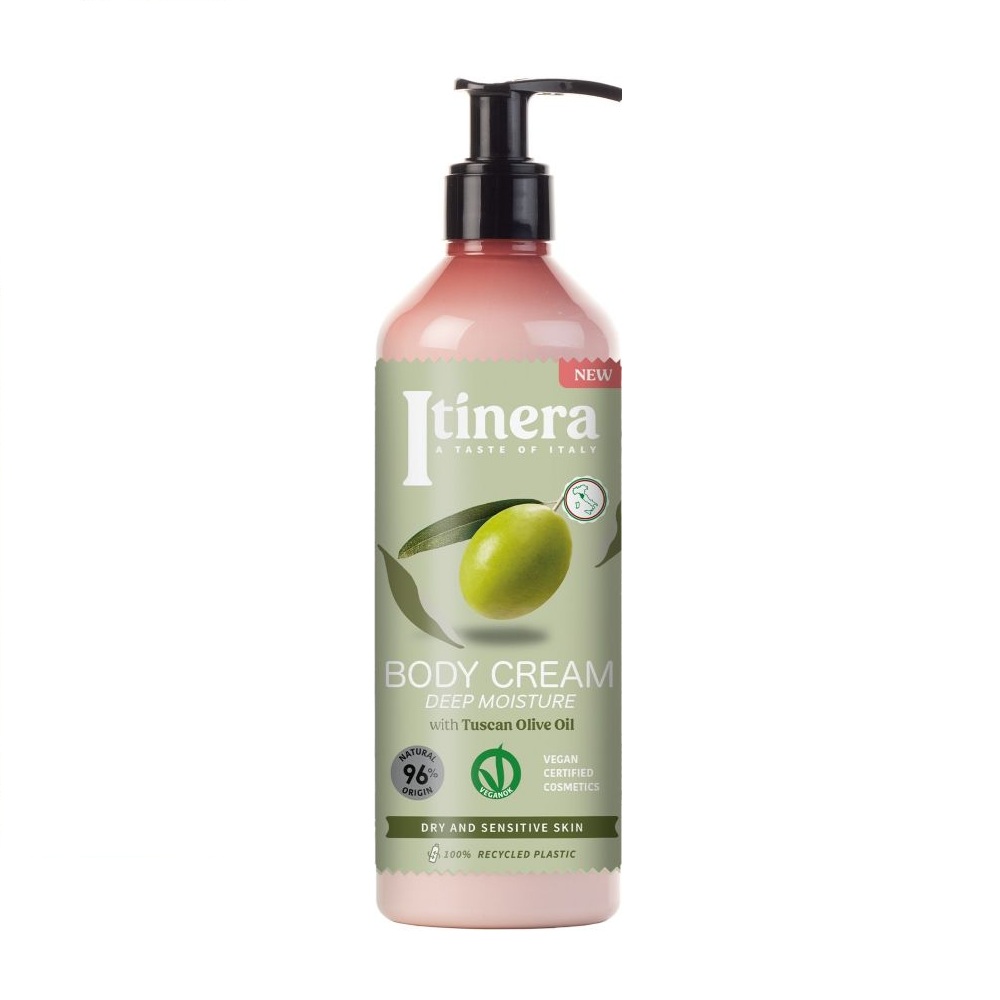 Itinera Hydratační tělový krém Olivový olej z Toskánska 370 ml Itinera