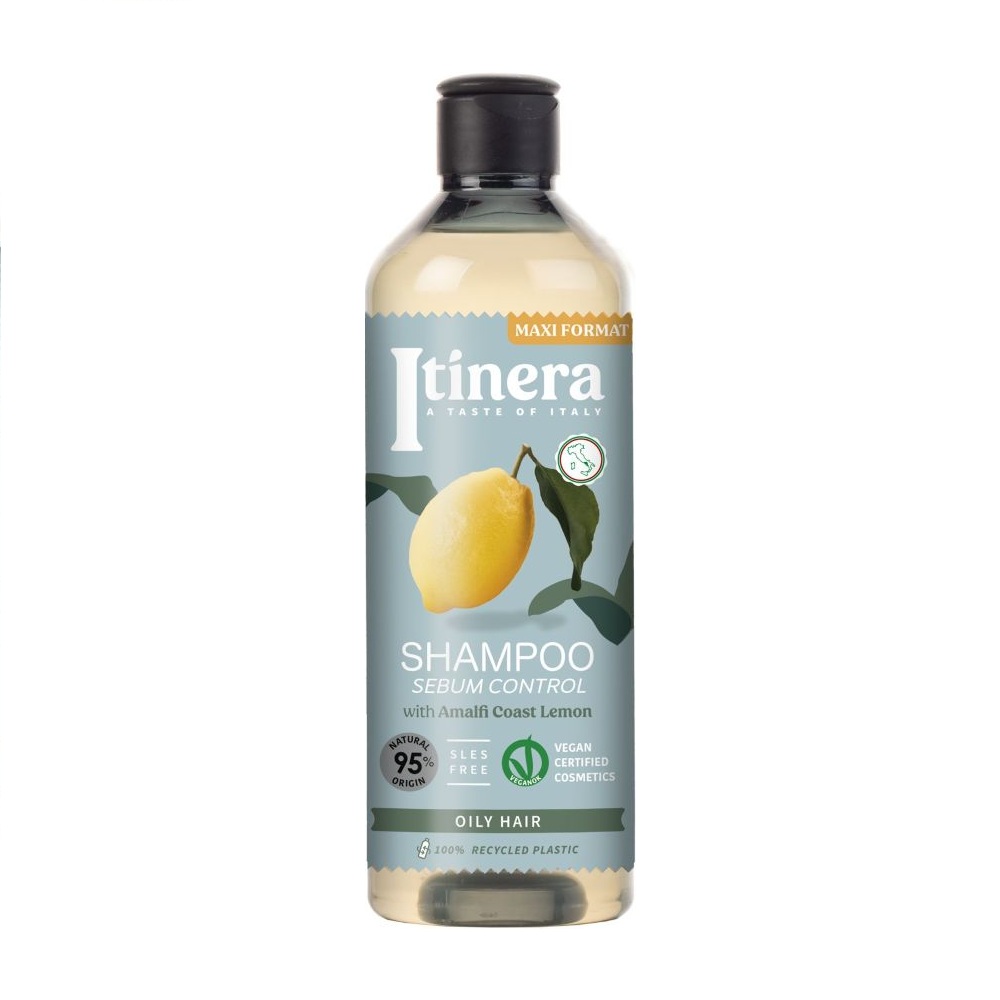 Itinera Šampon na mastné vlasy Citron z Amalfi 370 ml Itinera