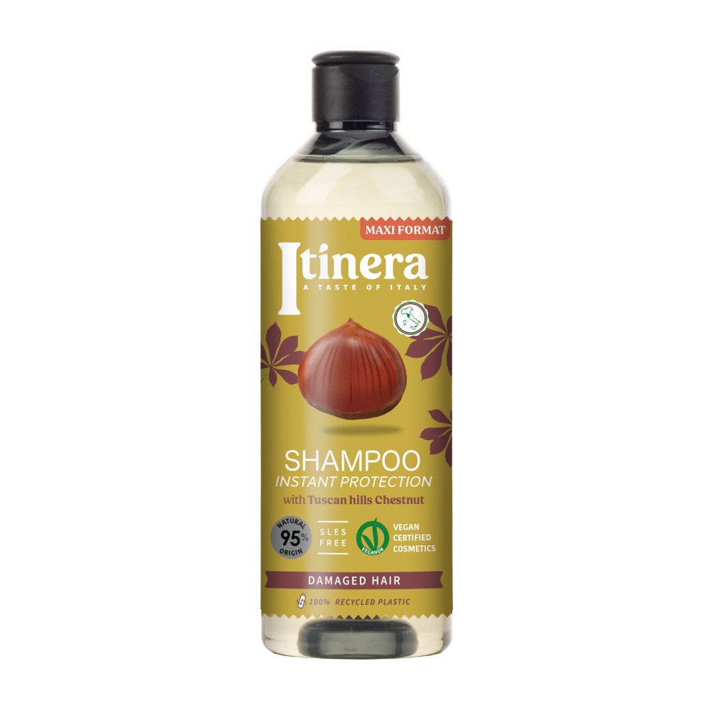 Itinera Šampon na ochranu vlasů Kaštan z Toskánska 370 ml Itinera