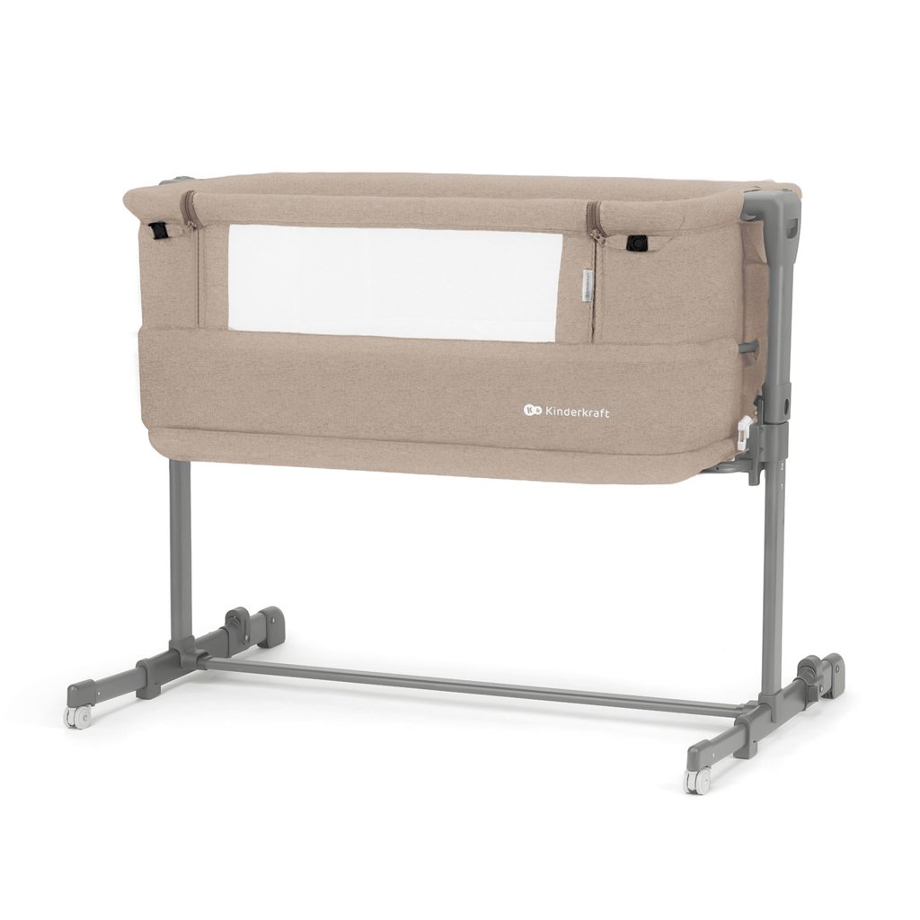Kinderkraft Postýlka dětská polohovatelná Neste grow Beige Kinderkraft