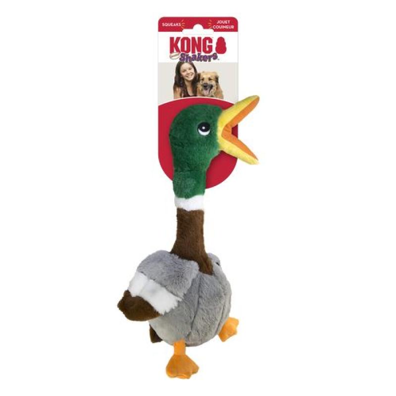 Kong Shakers plyšová hračka pro psy kachna L 45 cm Kong