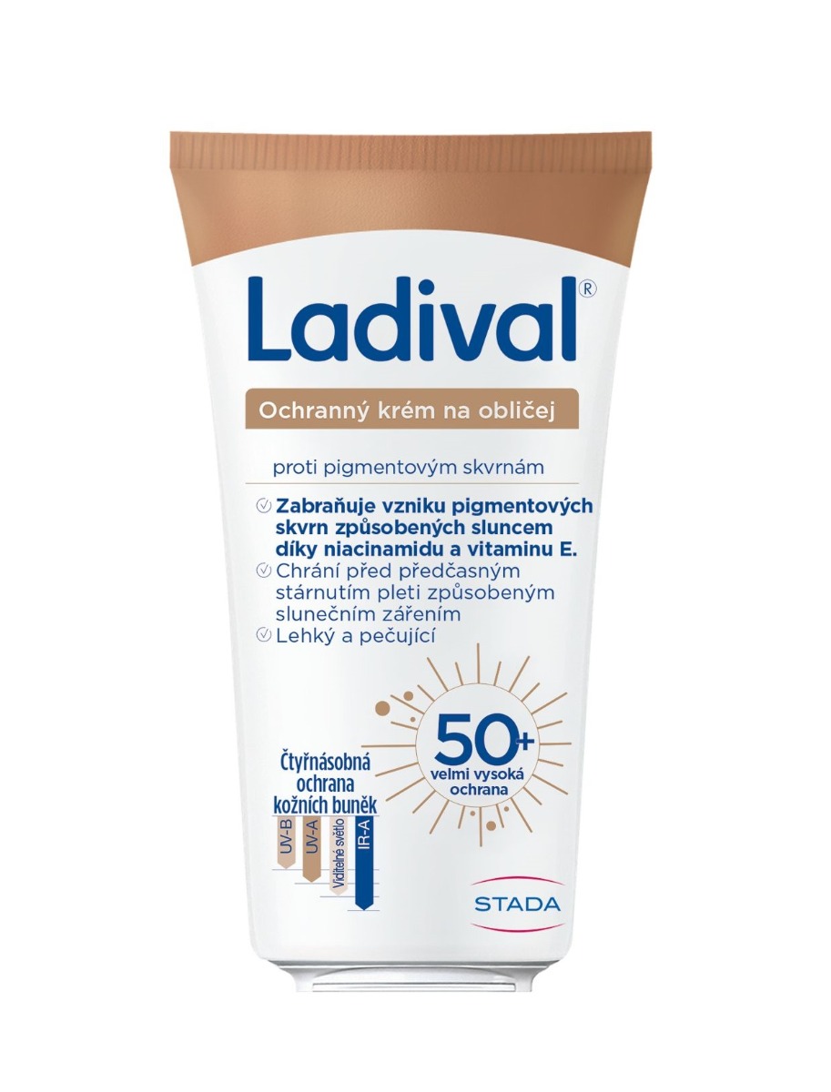 Ladival Na obličej proti pigmentovým skvrnám OF50+ krém 50 ml Ladival