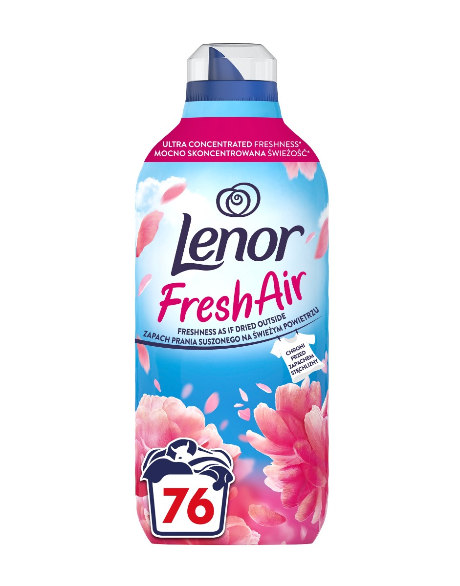Lenor Fresh Air Aviváž Pink Blossom 1064 ml 76 praní Lenor