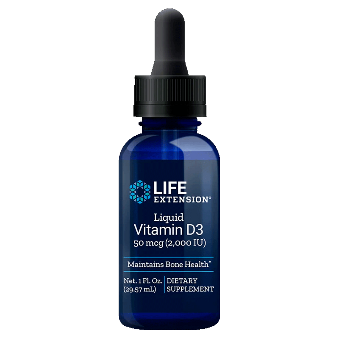 Life Extension Liquid Vitamin D3 2000IU - 29