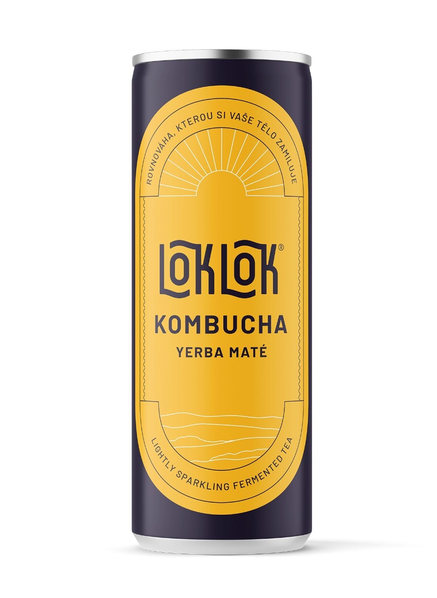 LokLok Kombucha Yerba Maté 330 ml LokLok