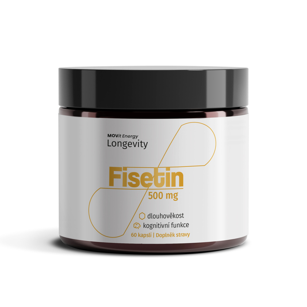 MOVit Energy LONGEVITY Fisetin 500 mg 60 kapslí MOVit Energy
