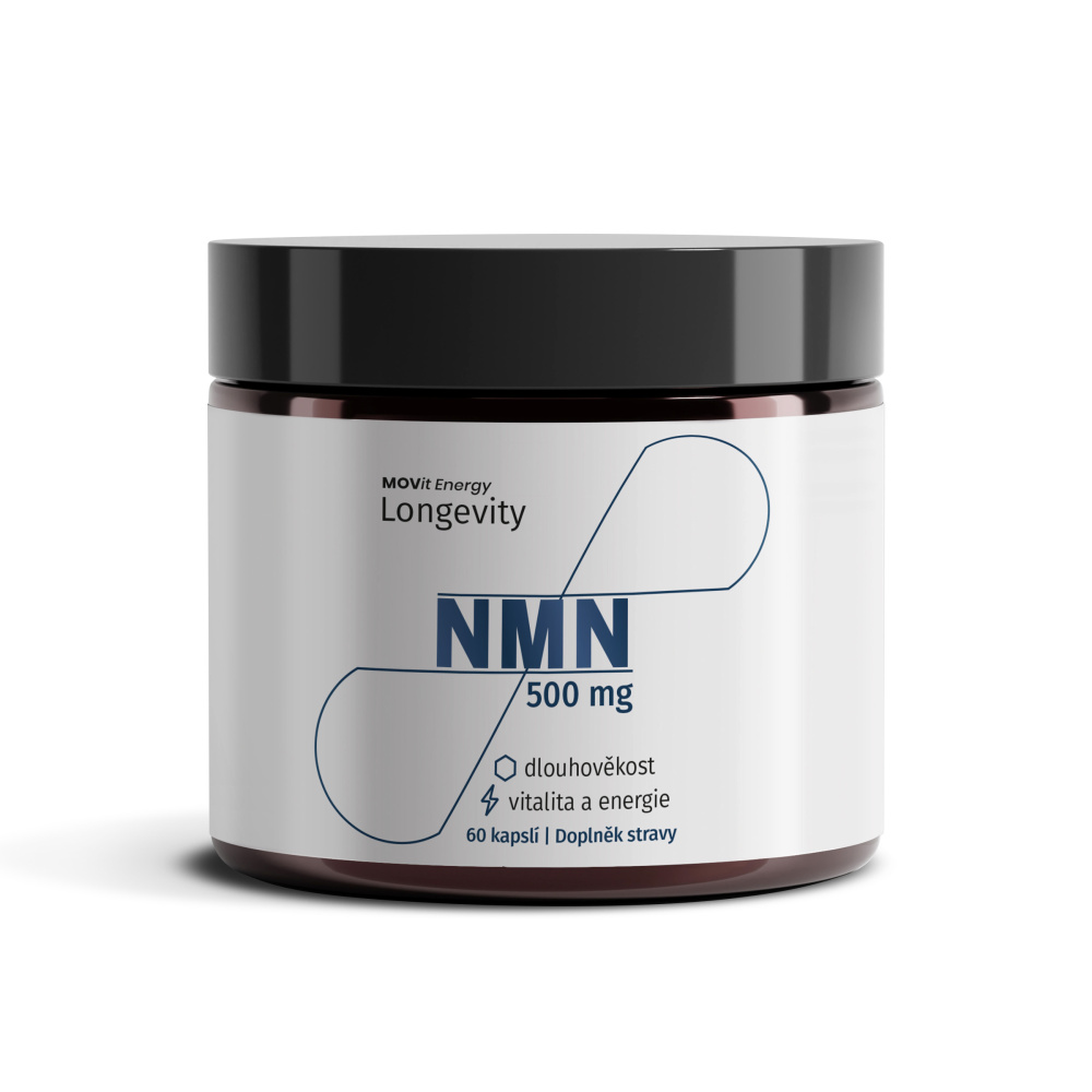 MOVit Energy LONGEVITY - NMN 500 mg 60 kapslí MOVit Energy