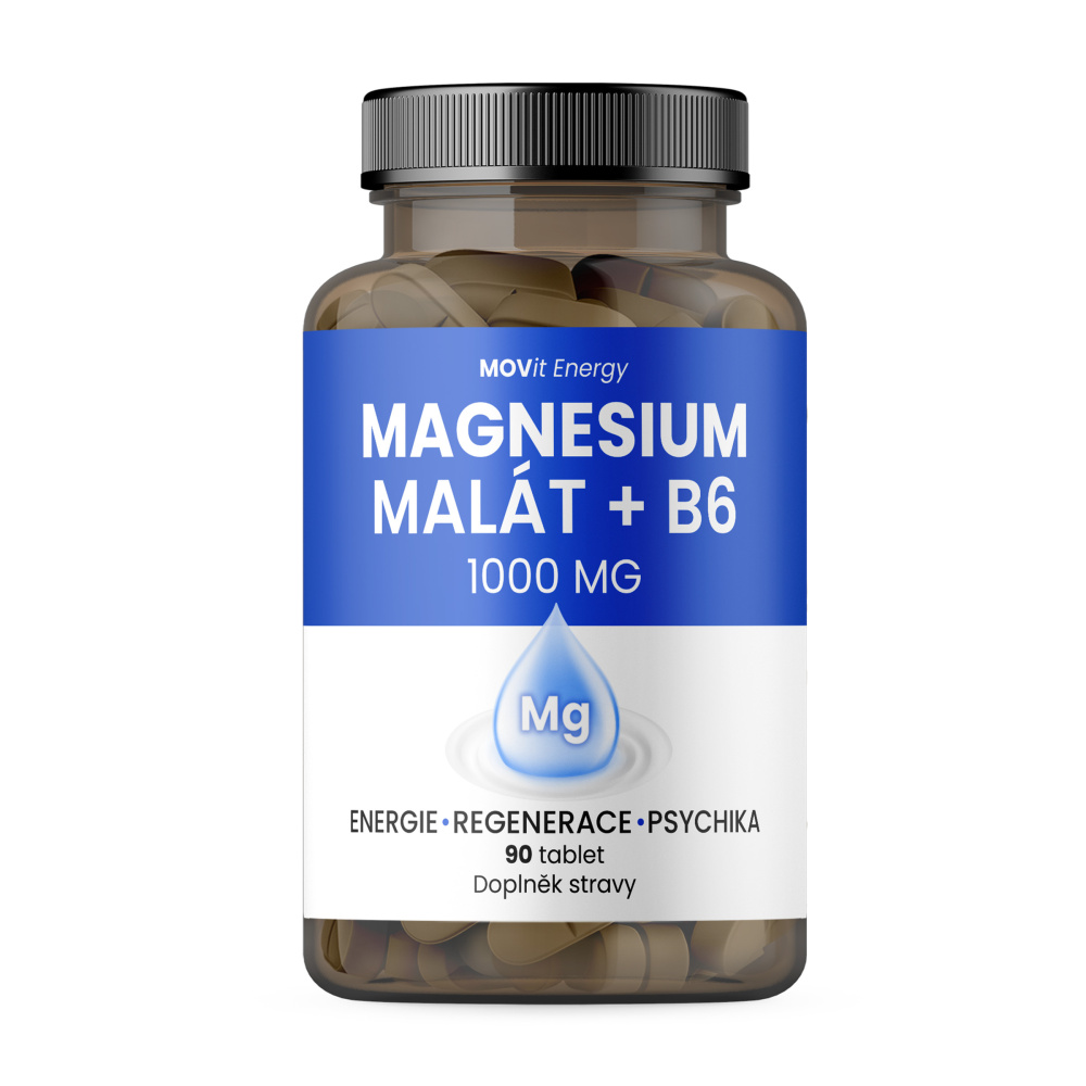 MOVit Energy Magnesium Malát 1000 mg + B6 90 tablet MOVit Energy