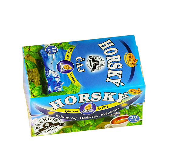 Milota Horský čaj porcovaný čaj 20x1