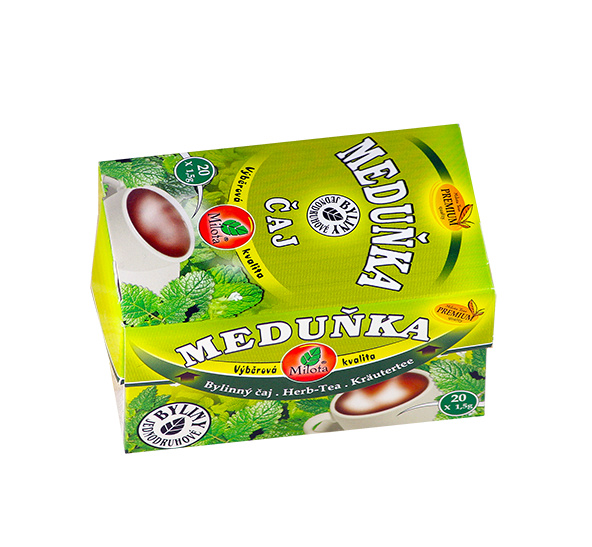 Milota Meduňka porcovaný čaj 20x1