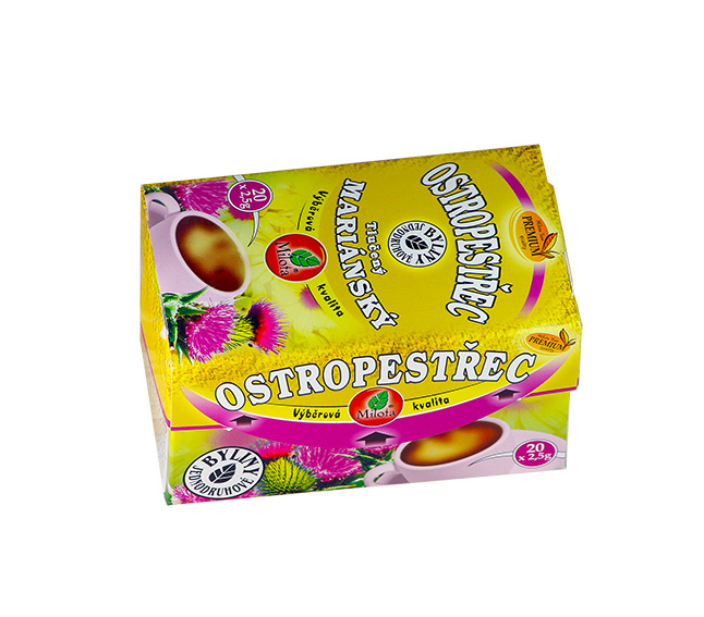 Milota Ostropestřec mariánský porcovaný čaj 20x2