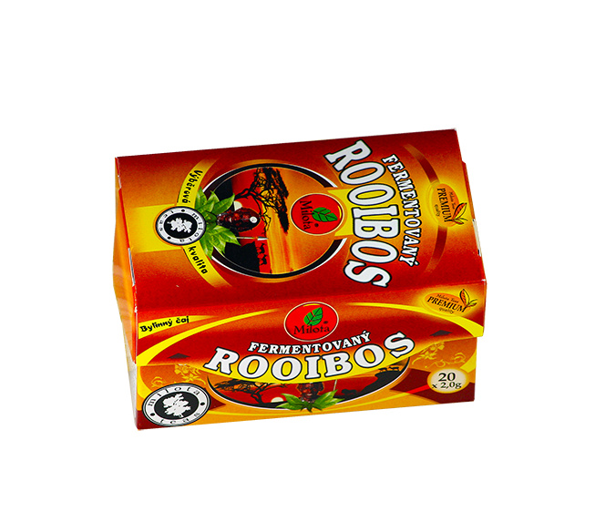 Milota Rooibos fermentovaný porcovaný čaj 20x2 g Milota