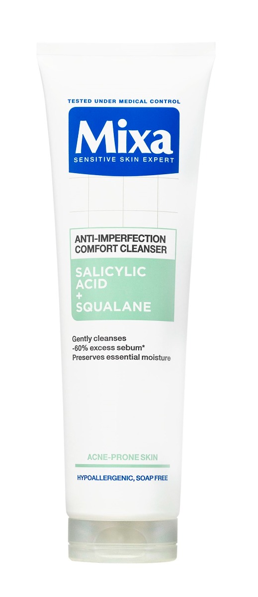 Mixa Salicylic Acid Čisticí gel proti nedokonalostem 150 ml Mixa