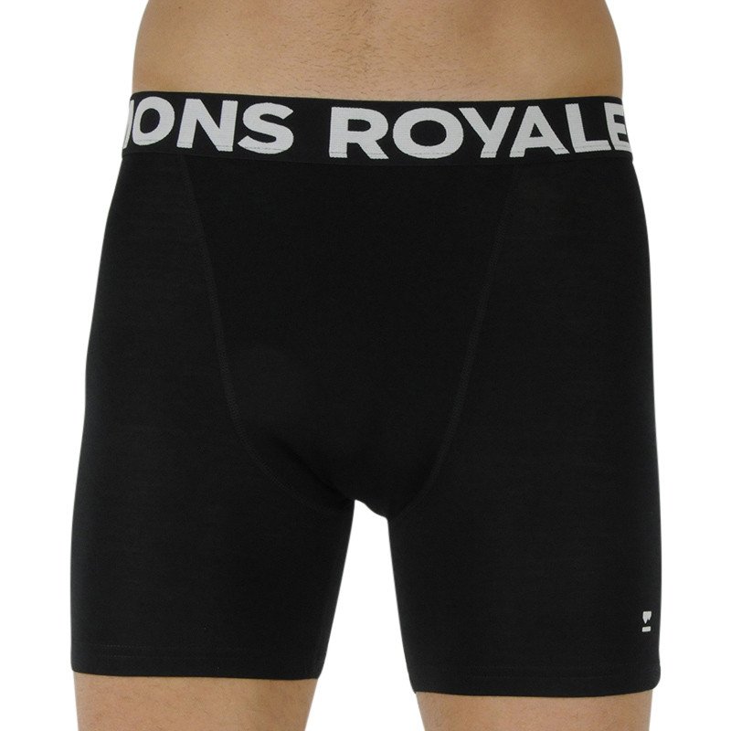 Mons Royale Pánské boxerky merino černé (100088-1169-001) XXL Mons Royale