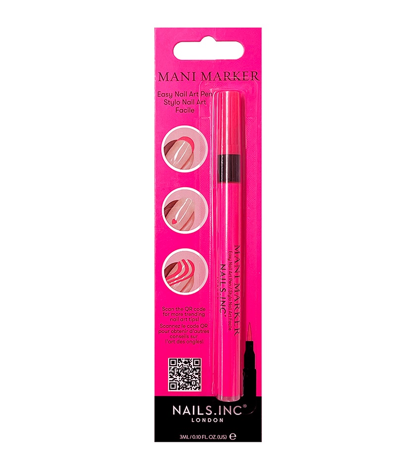 Nails Inc. Mani Marker Neon Pink pero na nehty 14 ml Nails Inc.