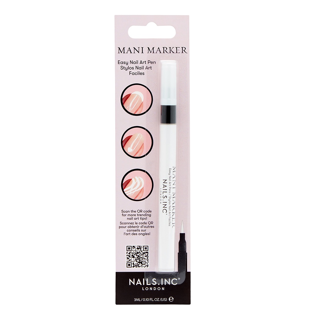 Nails Inc. Mani Marker White pero na nehty 14 ml Nails Inc.