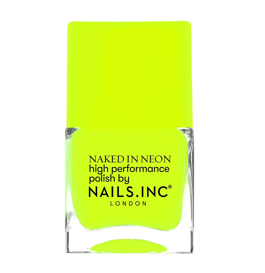 Nails Inc. Naked in Neon Knightriders Street lak na nehty 14 ml Nails Inc.
