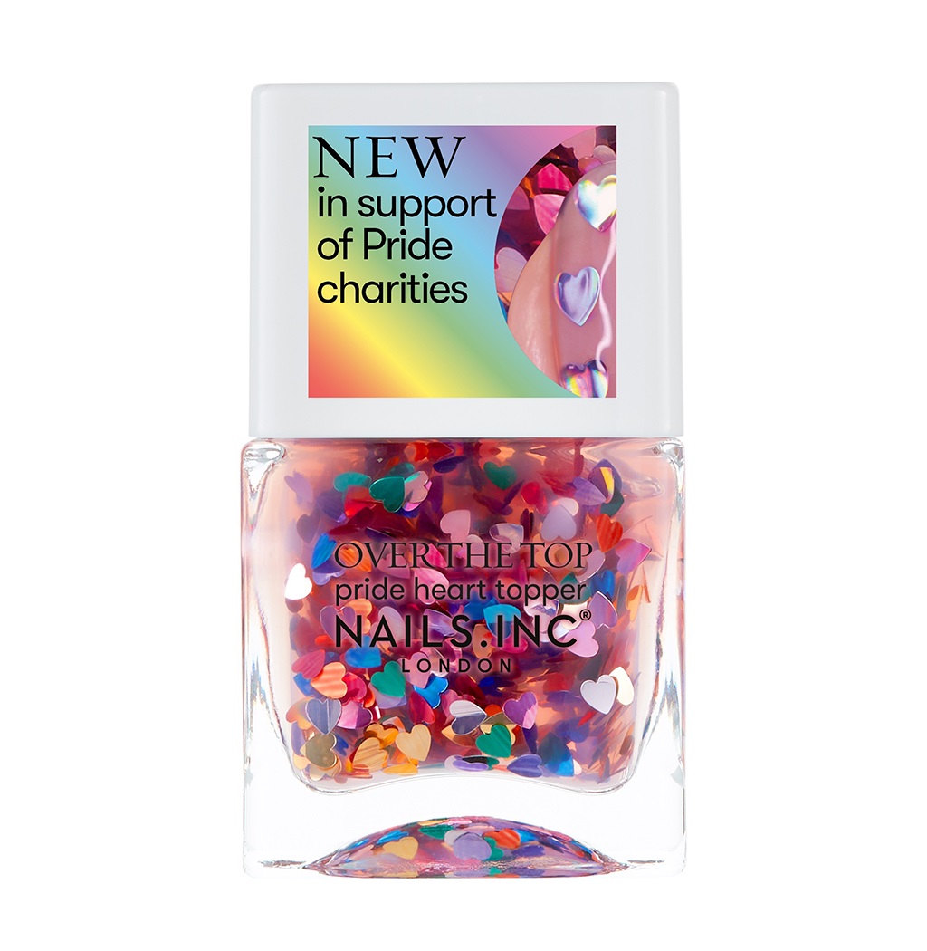 Nails Inc. Over the Top Love in Sequins lak na nehty 14 ml Nails Inc.