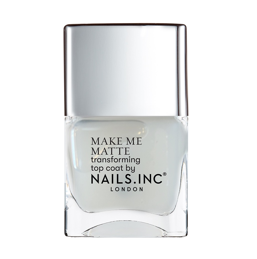 Nails Inc. Treatment Better on Top Matte vrchní lak na nehty 14 ml Nails Inc.