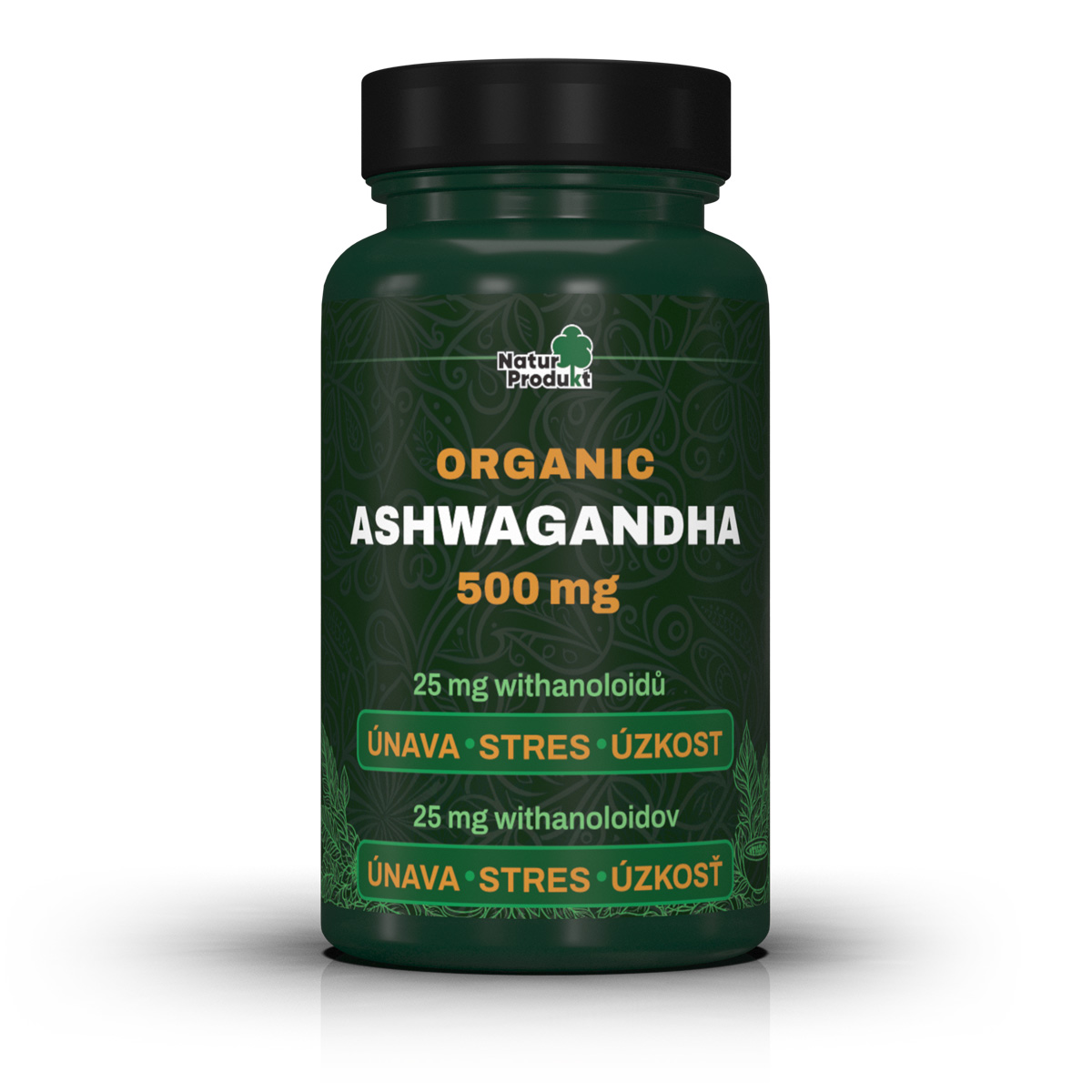 Naturprodukt Ashwagandha organic 500 mg 60 tablet Naturprodukt