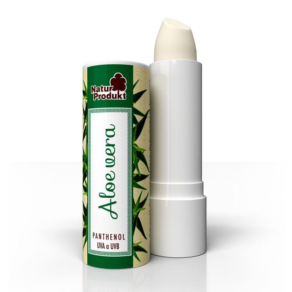 Naturprodukt Balzám na rty Aloe vera 4 g Naturprodukt