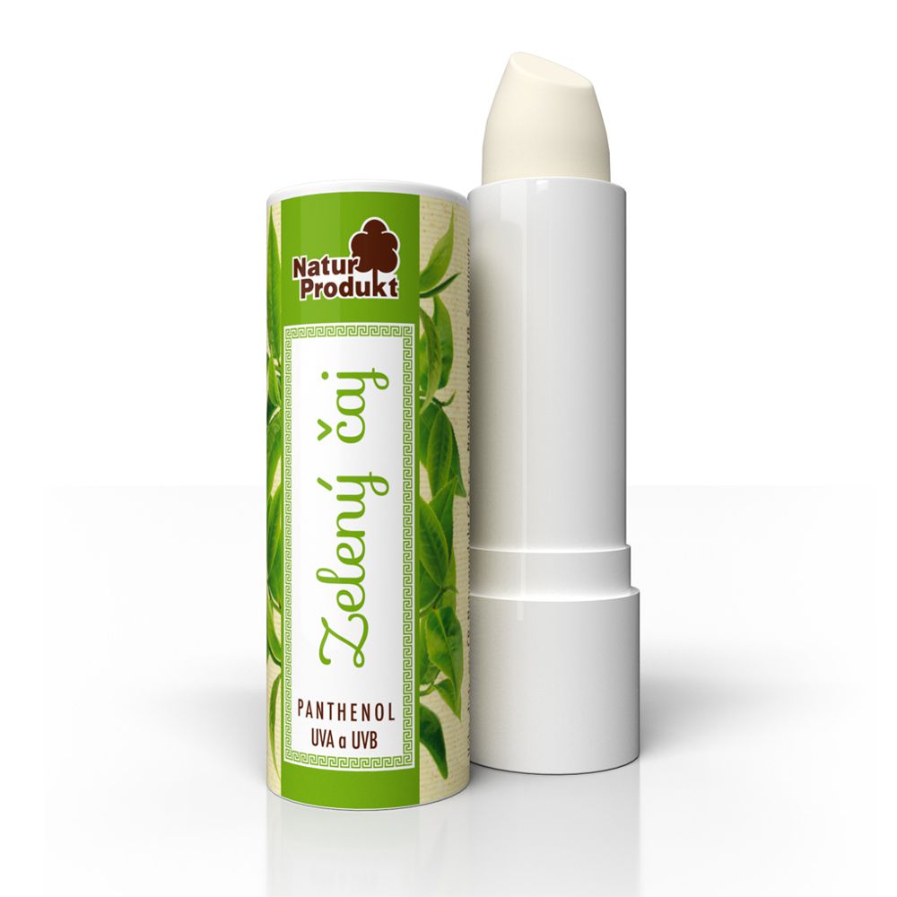 Naturprodukt Balzám na rty Zelený čaj 4 g Naturprodukt