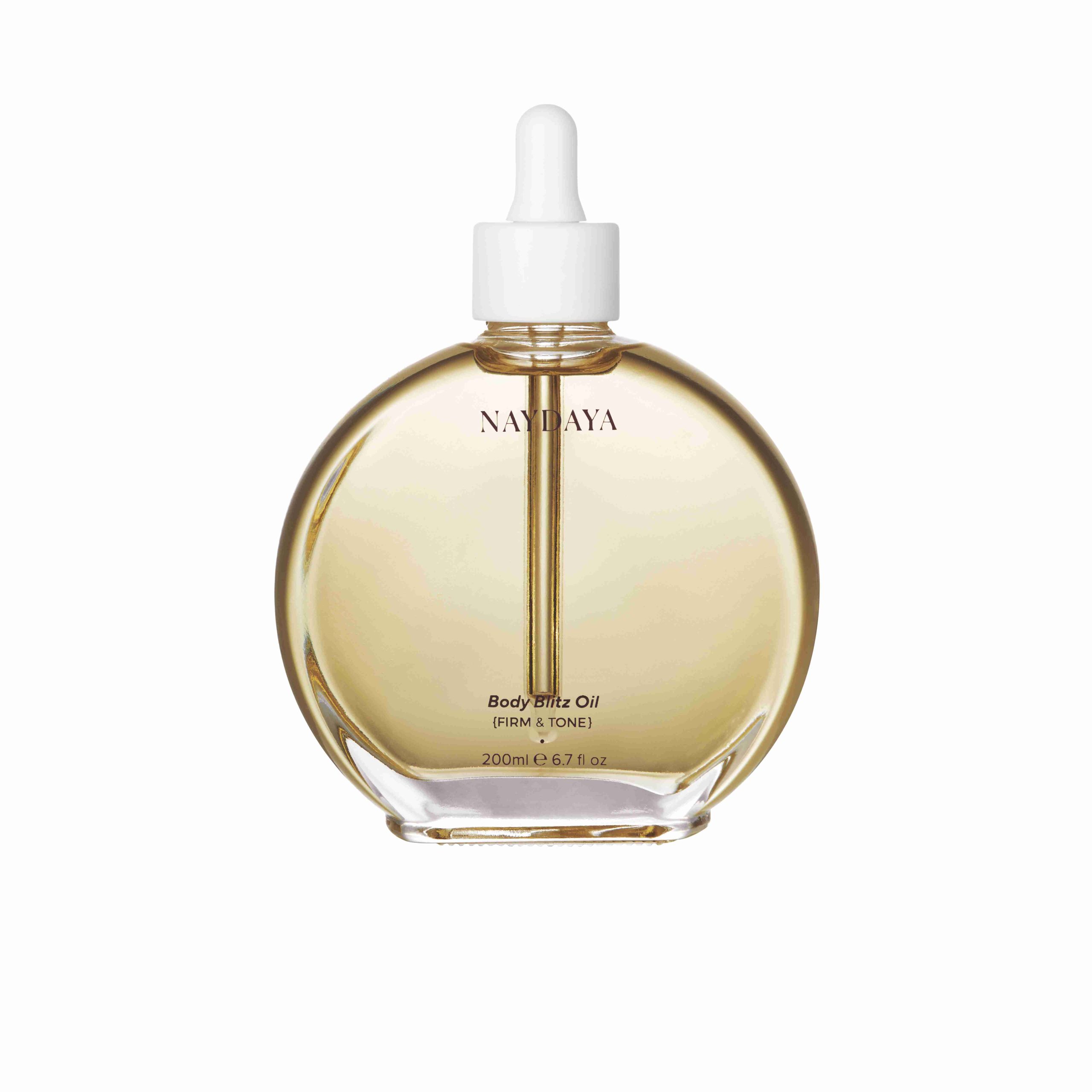 Naydaya Zpevňující tělový olej 200 ml Naydaya