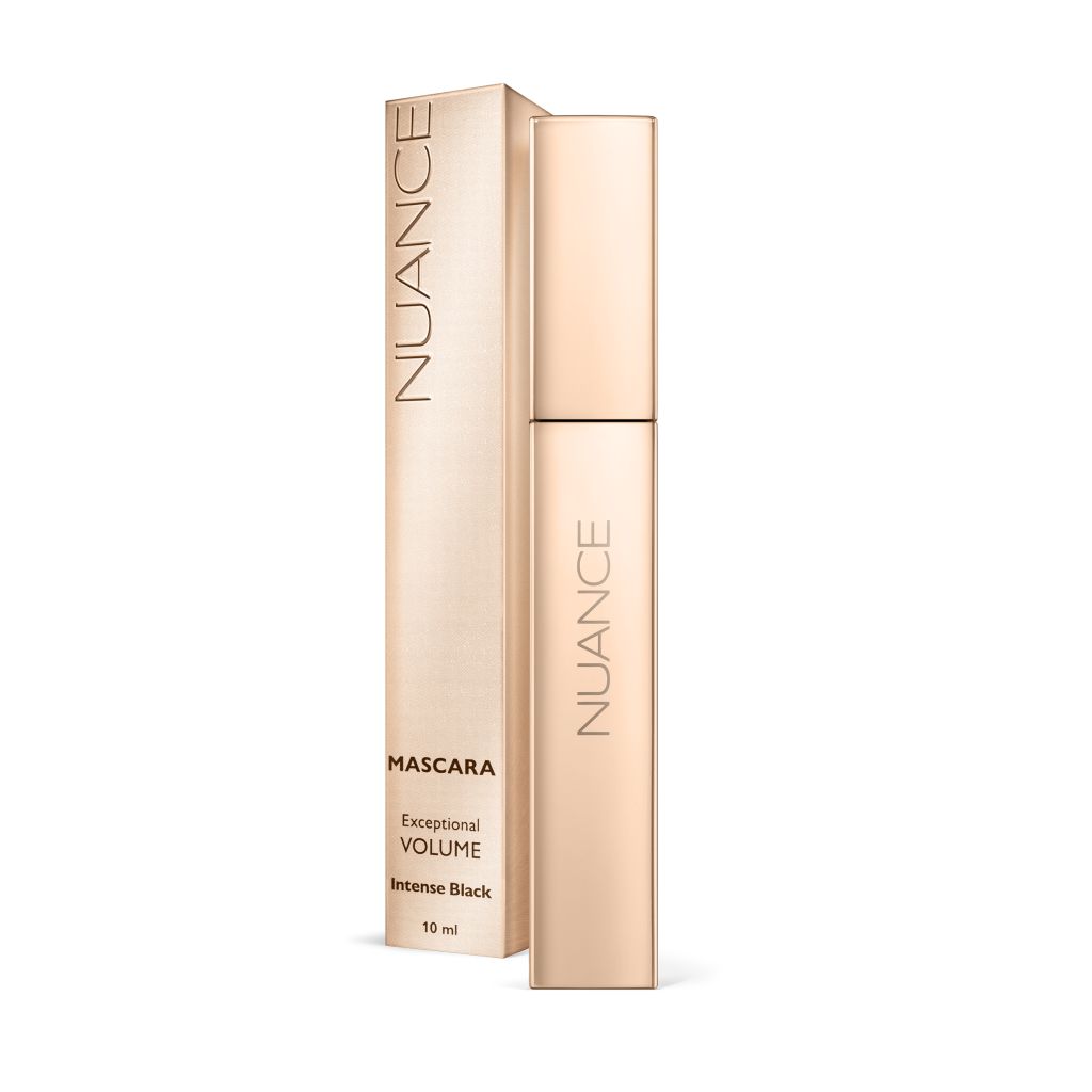 Nuance Exceptional Volume Intense Black řasenka 10 ml Nuance