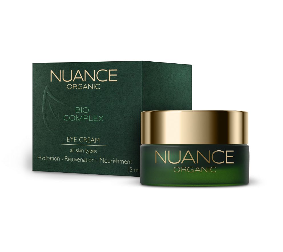 Nuance Organic Oční krém pro všechny typy pleti 15 ml Nuance