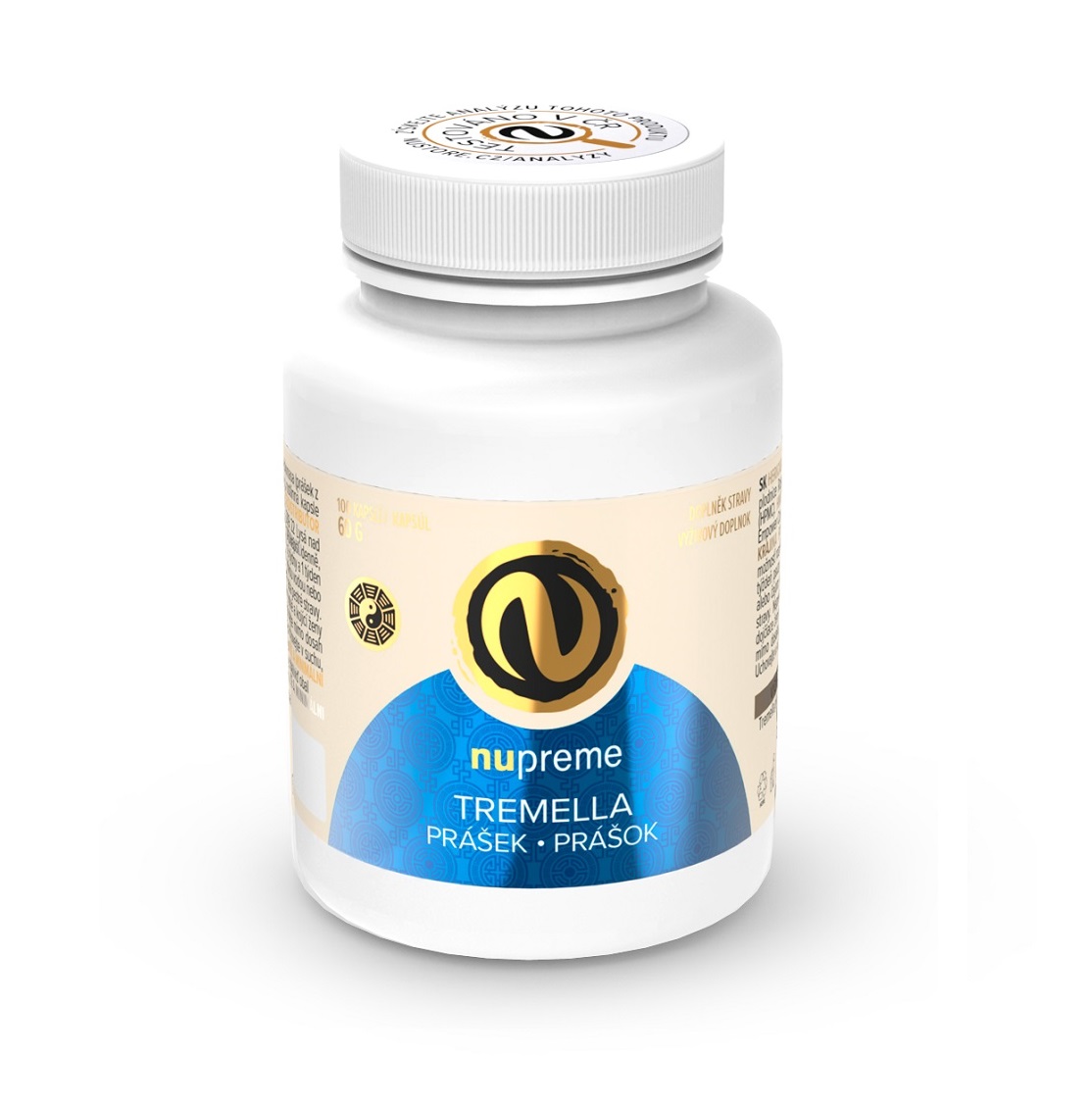 Nupreme Tremella Biomasa 100 kapslí Nupreme