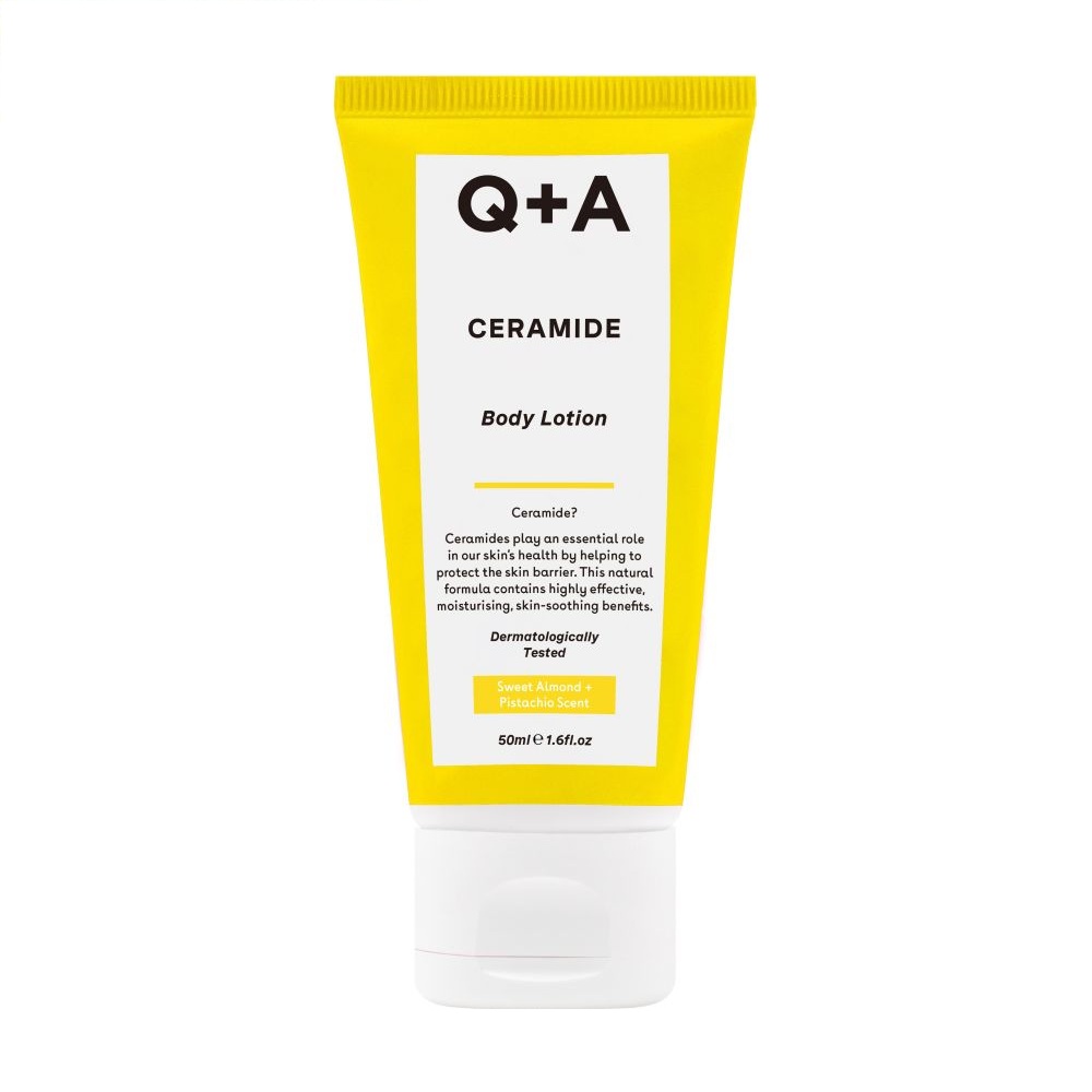 Q+A Tělové mléko s ceramidy 50 ml Q+A