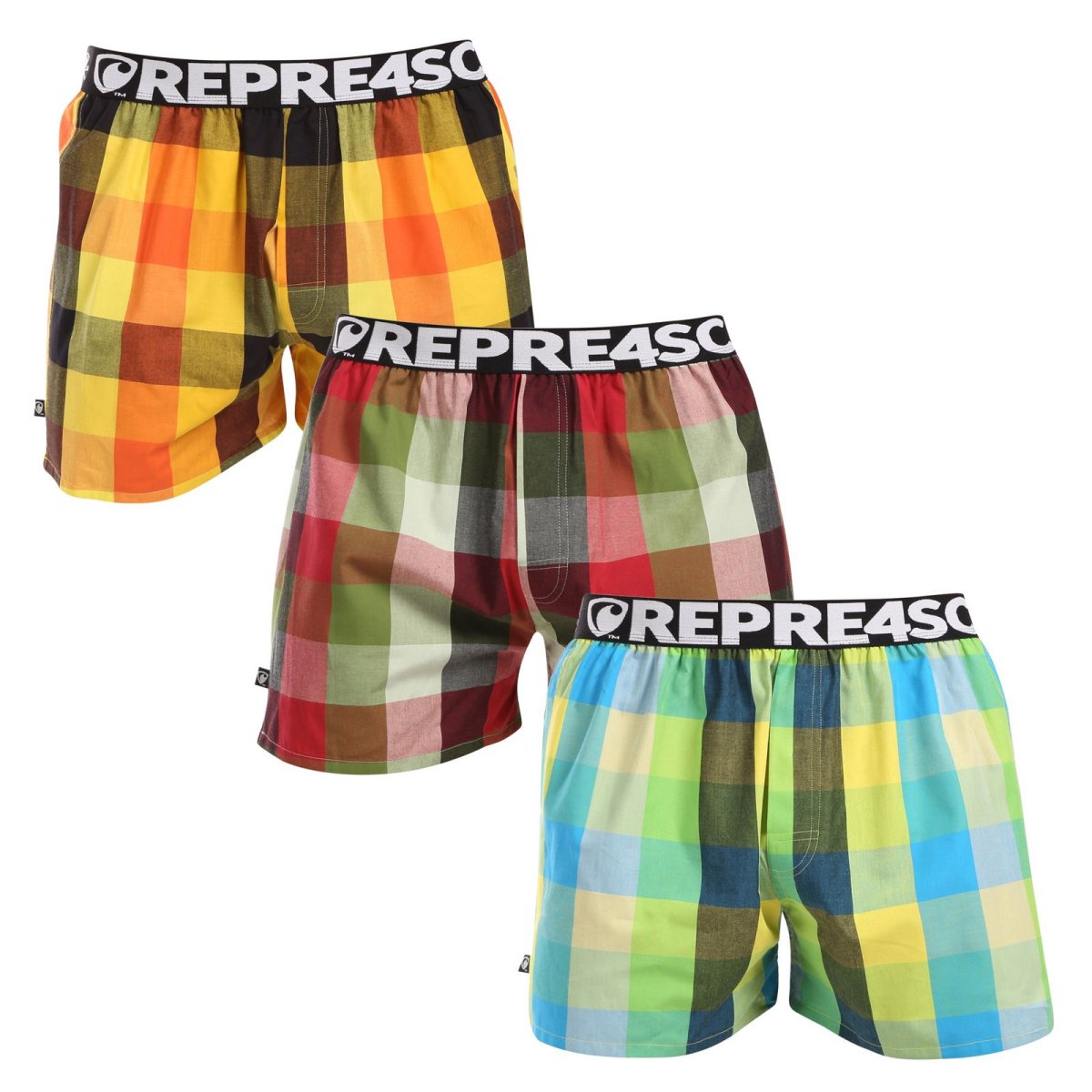 Represent 3PACK pánské trenky Mike (R3M-BOX-0268970) M Represent