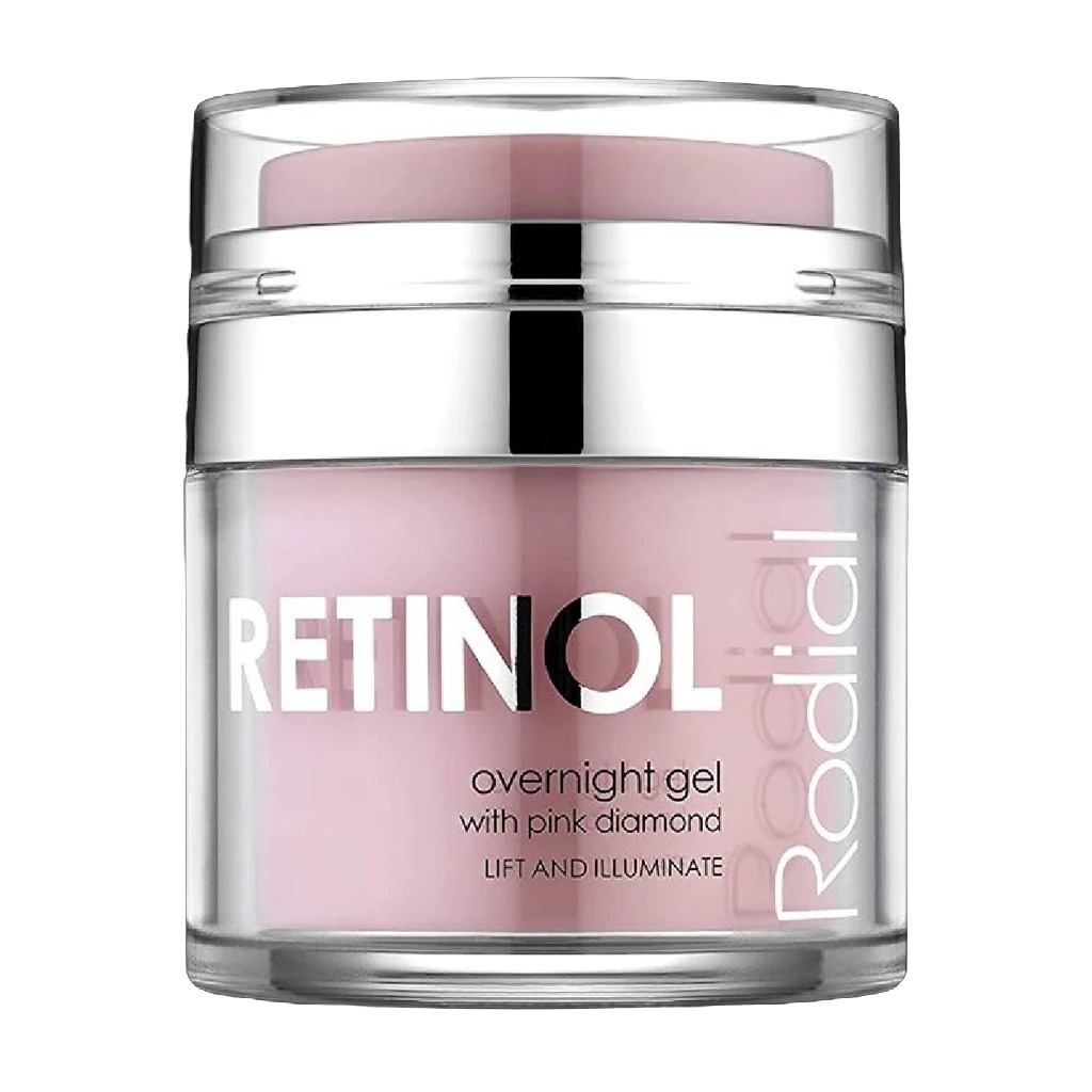 Rodial Pink Diamond Retinol Overnight Gel vyhlazující noční gel 50 ml Rodial